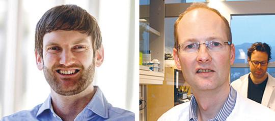 Til venstre: andreforfatter Simon Dankel. Foto: Chad Kline, KPC Media Group. Til h&oslash;yre: medforfatter Gunnar Mellgren. Foto:&hellip;