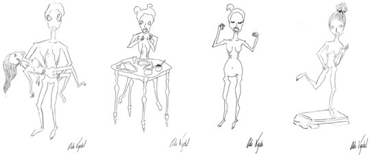 &laquo;Fortvilelse &ndash; sykdom - overlevelse&raquo; &ndash; Oda Vigdals bilder