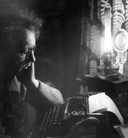 Aksel Sandemose, 1947. Foto: Th. Skotaam/Aktuell/Scanpix