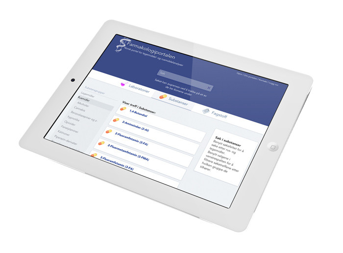 Farmakologiportalen. Illustrasjon: Kantega