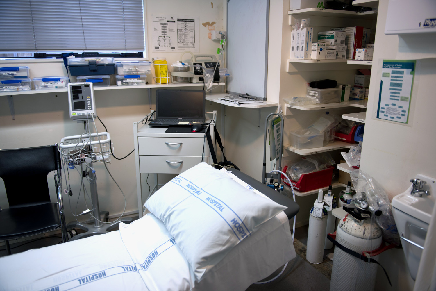 Legekontoret p&aring; Waiheke hvor jeg jobbet. Foto: Gry Berntzen