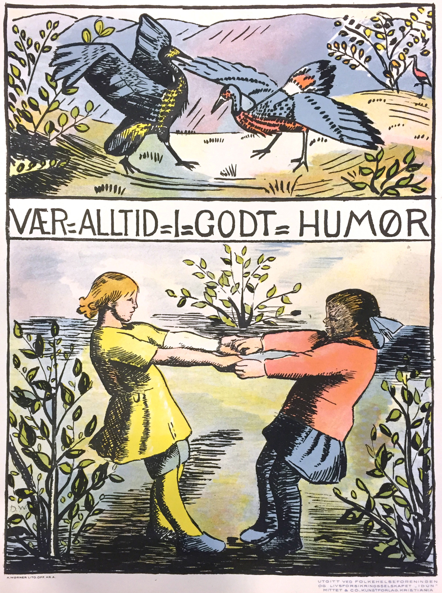 Figur 4 Folkehelseforeningen ble fra 1930-&aring;rene et organ for den mentalhygieniske bevegelsen. I hustavlene begrenset man seg&hellip;