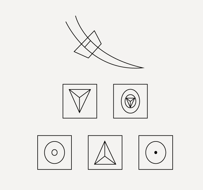 Figure 2 Suture materials come with various shapes of needle tips.