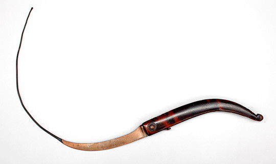 Figure&nbsp;2&nbsp;&nbsp;This instrument &ndash; a scalpel with royal curvature &ndash; was developed for operating on Louis XIV. Photo: Mus&eacute;e d&hellip;