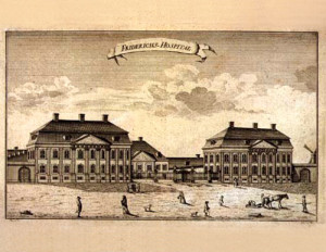 Det kongelige Frederiks Hospital i K&oslash;benhavn, som var m&aring;let for reisen pasientene med radesyke la ut p&aring; 10. april 1776&hellip;