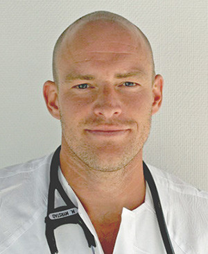 Marius Myrstad. Foto: Pernille L&oslash;nne M&oslash;rkhagen/Diakonhjemmet Sykehus