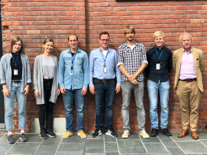 Forskningsgruppen for atferdsgenetikk ved Folkehelseinstituttet. Fra venstre: Line Gjerde, Karoline Brobakke Seglem, Espen&hellip;