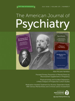 Artikkelen ble publisert i American Journal of Psychiatry i fjor.