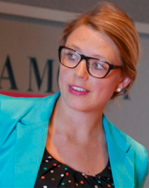 Clara Bratholm. Foto: Hanne Valeur / yngreleger.no