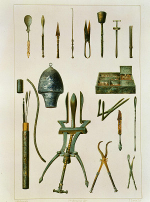 Illustrasjonsbilde: Medisinske og kirurgiske instrumenter fra Pompeii / NTB