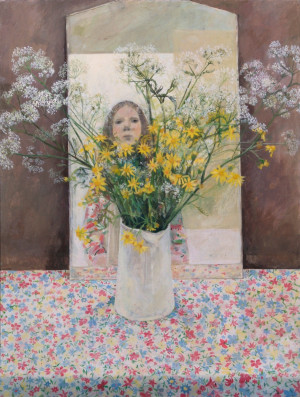 Cow Parsley av Mary E. Carter. Foto: Royal Academy of Arts, London.