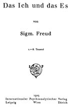 F&oslash;rsteutgaven av Das Ich und das Es (6)