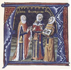 De tre filosofer Platon, Anaximander og Demokrit (17)