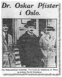 Faksimile fra Aftenposten 5.10. 1927