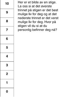 Figur 3   Instrumentet Cantrils Ladder Scale