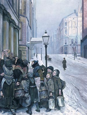 Christian Krogh: Kampen for tilv&aelig;relsen, 1888&ndash;89. Foto &copy; O. V&aelig;ring Eftf. AS