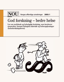 Faksimile av rapportens forside