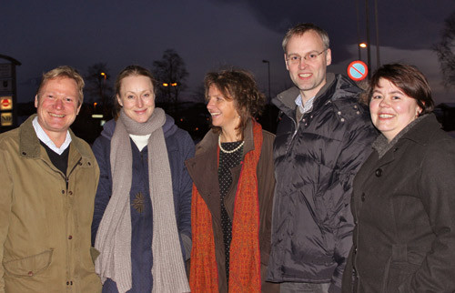 Fra v. Arne Laudal Refsum, Hege Gjessing, Karin R&oslash;e, Bj&oslash;rn Ove Kvavik, Legeforeningens sekretariat og Beate S&oslash;rslett,&hellip;