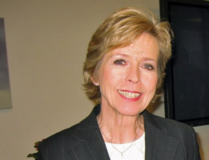 Helse- og omsorgsminister Anne-Grete Str&oslash;m-Erichsen. Foto Cecilie Bakken