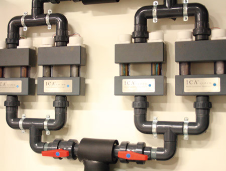 ICA-systemet overv&aring;ker og behandler kontinuerlig b&aring;de varmt- og kaldtvannet ved Lovisenberg Diakonale Sykehus. Foto Knut E&hellip;