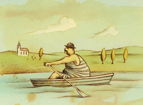 Illustration Stein L&oslash;ken