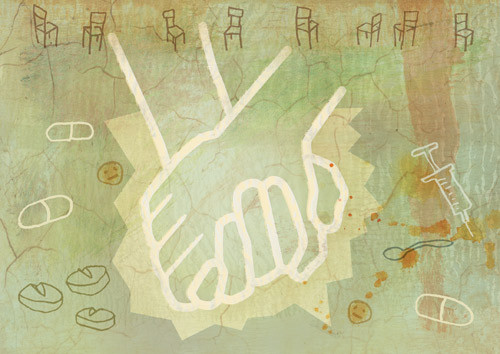 Illustrasjon Stein L&oslash;ken