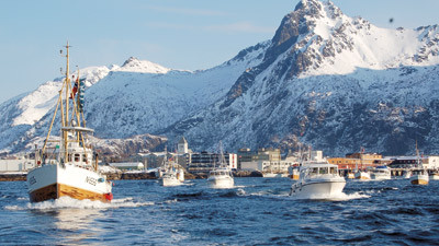 Medlemmer av Nordland legeforening er invitert til VM i skreifiske i mars. Foto Magnar Jakobsen
