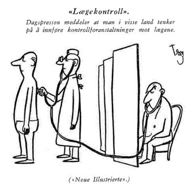 Illustrasjon i Tidsskriftet side 108, 1953