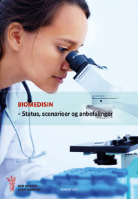 Faksimile av Legeforeningens rapport om biomedisin.