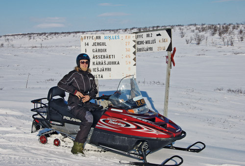 Neste stopp Karasjohka. Foto Kenneth Johansen