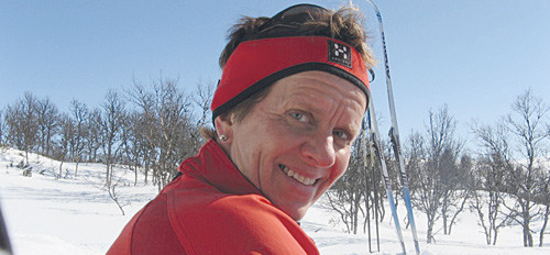 Marte Walstad er glad i naturen og tilbringer mye tid p&aring; hytta p&aring; R&oslash;ros. Foto privat