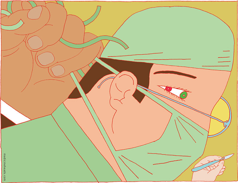 Illustrasjon &copy; Trond Nordahl/medicineheads