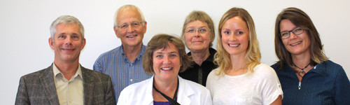 Fra venstre Stian Lydersen, Torstein Vik, Runa Heimstad, Rigmor Austgulen, Kristin Melheim Strand og Ann-Charlotte Iversen&hellip;