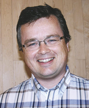 Jan Robert Johannessen ser frem til to nye &aring;r som leder av Rogaland legeforening. Foto Lise B. Johannessen