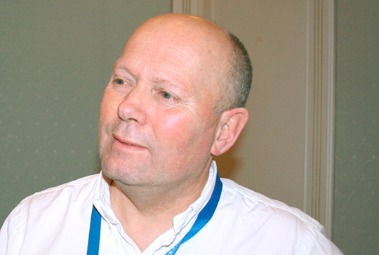 &ndash; Vi m&aring; planlegge sykehuset med en pasientorientert ledelse, sier Per Bleikelia. Foto Lise B. Johannessen