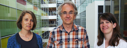 Fra venstre Kristin Moberg Aakre, Sverre Sandberg og Hilde Sellevoll. Foto: Ellen Gerd Valberg