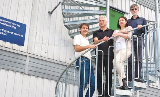 Fra venstre: Ole A. Andreassen, Srdjan Djurovic, Ingrid Melle og Erik J&ouml;nsson er noen av de norske forskerne som har bidratt&hellip;