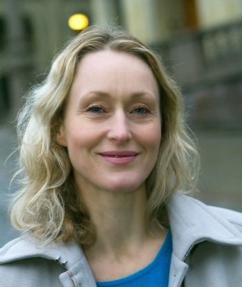 Hege Gjessing er godt forn&oslash;yd med at Legeforeningen fikk gjennomslag for kravet om faste stillinger. Foto Einar Nilsen 