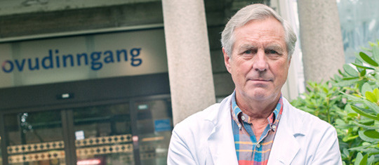 Ole-Erik Iversen er norsk medforfatter av artikkelen. Foto: Informasjonsavdelingen, Haukeland universitetssykehus