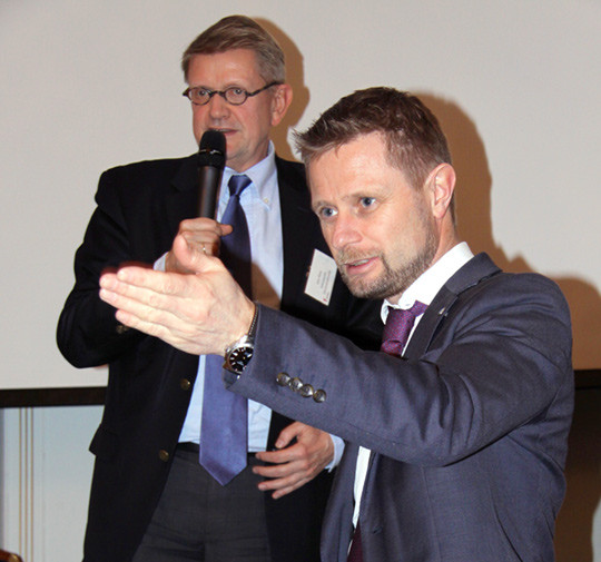 Helseminister Bent H&oslash;ies innlegg f&oslash;rte til stort engasjement fra salen. Generalsekret&aelig;r Geir Riise styrte debatten. Foto&hellip;