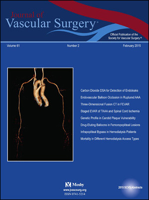 Artikkelen ble e-publisert i Journal of Vascular Surgery 3.2. 2015