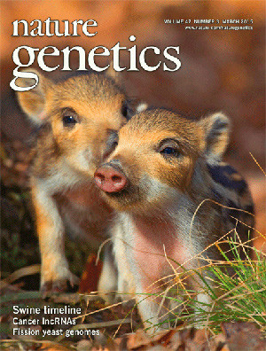 Artikkelen ble e-publisert i Nature Genetics, et av verdens ledende tidsskrift for genetisk forskning, 16.3. 2015