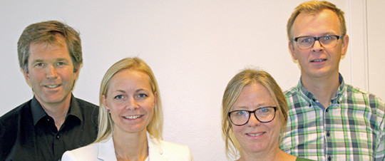 Fra venstre: John-Arne R&oslash;ttingen, Sara Watle, Bj&oslash;rg Nilsson og Gunnstein Norheim. Foto: Kjerstin Klevdal Nielsen,&hellip;