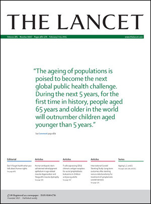 Studien ble publisert i The Lancet i august 2015