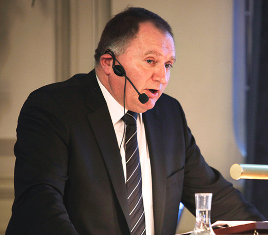 Sverre Diesen er ikke n&aring;dig i sin kritikk av New public management. Foto Taral Jansen, Forsvaret 