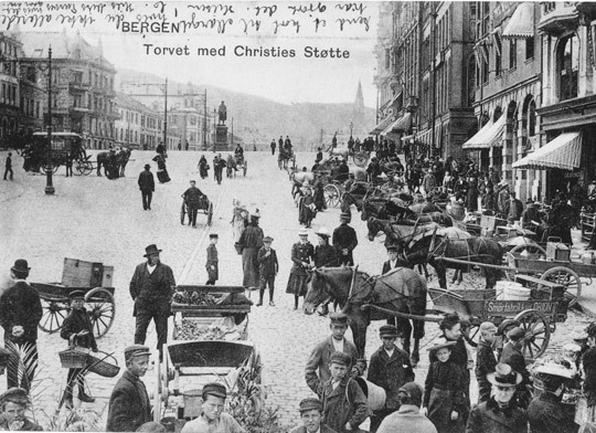 After remaining almost static in the first half of the 1800s, the population of Bergen grew rapidly, especially from the&hellip;