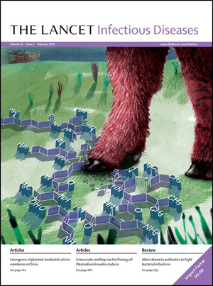 Artikkelen ble publisert i tidsskriftet The Lancet Infectious Diseases 16.2. 2016