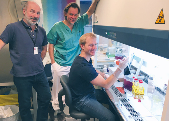 Fra venstre Espen B&aelig;kkevold, Frode Jahnsen, Ole Landsverk. Foto: Anders Aaseb&oslash;