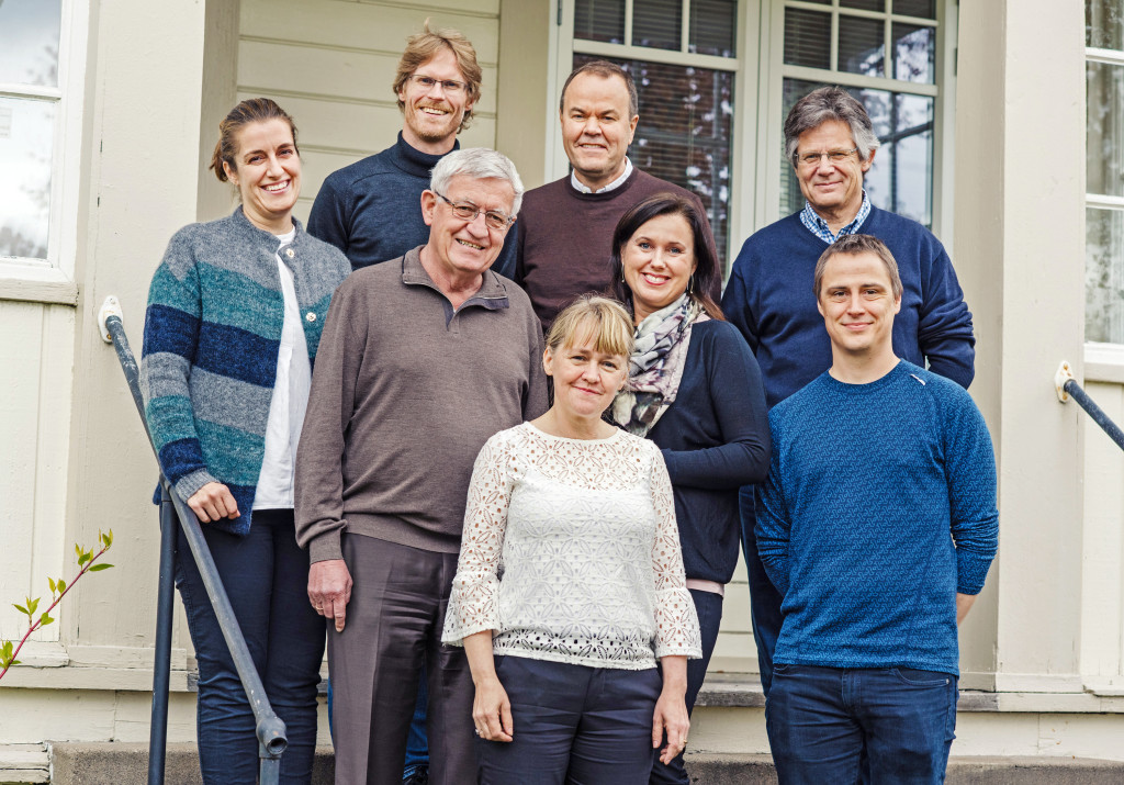 Noen av forskerne bak NOR-SWITCH-studien, fra venstre bakerst: Merete Lorentzen, Inge Christoffer Olsen, Cato M&oslash;rk og J&oslash;rgen&hellip;