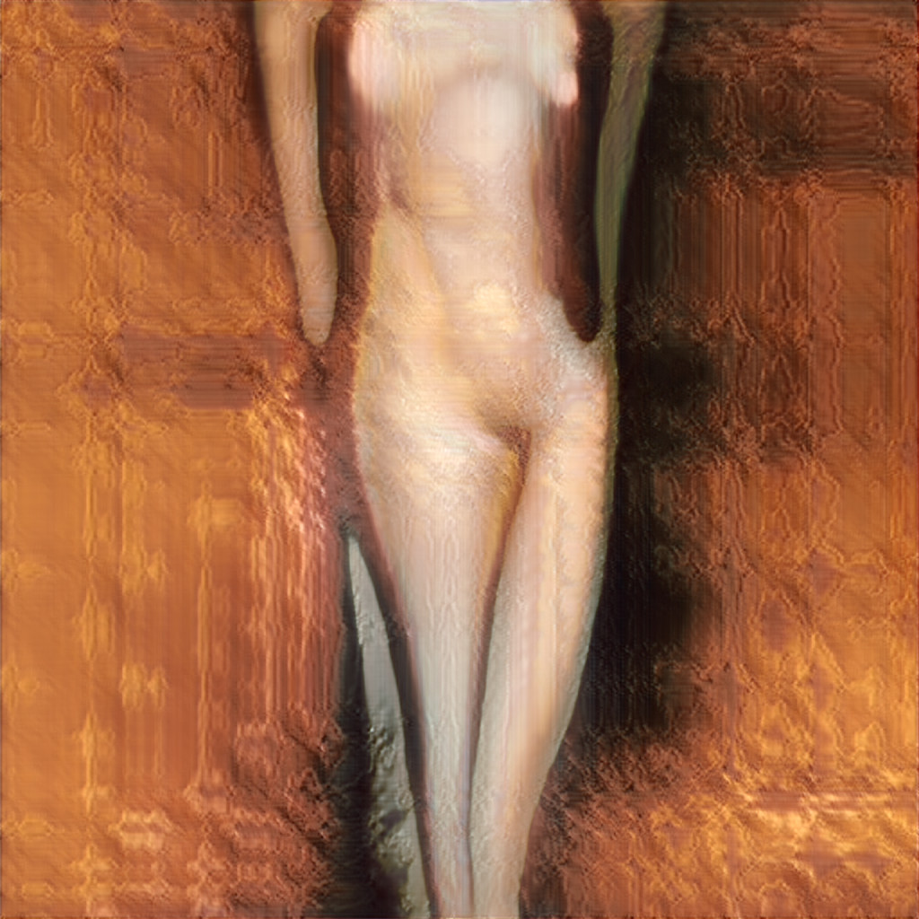 Illustrasjon: Robbie Barrat. Flere av Robbie Barrat's prosjekter innen kunstig intelligens kan sees p&aring; https://robbiebarrat&hellip;